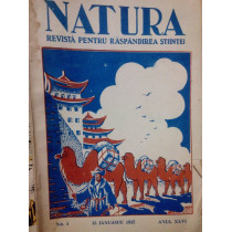 Natura. Revista pentru raspandirea stiintei, nr 1, anul XXVI