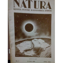 Natura. Revista pentru raspandirea stiintei, nr 5, anul XXV