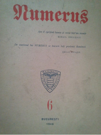 Numerus, vol. 6