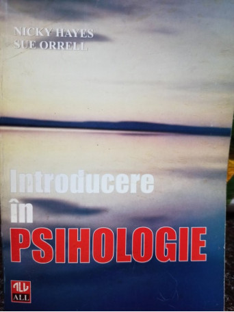 Introducere in psihologie