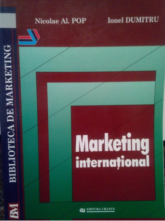 Nicolae Al. Pop - Marketing international - 2001 - Brosata