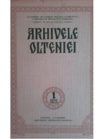 Arhivele Olteniei