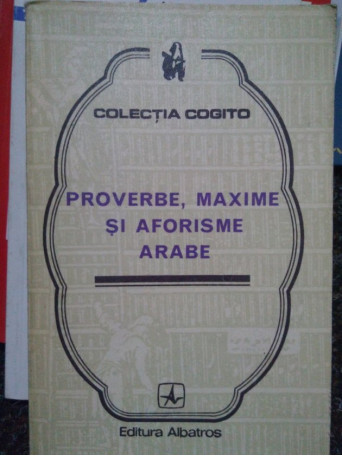 Proverbe, maxime si aforisme arabe