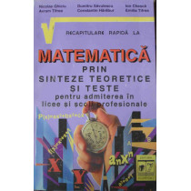 Recapitulare rapida la matematica prin sinteze teoretice si teste