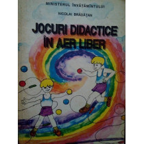 Jocuri didactice in aer liber