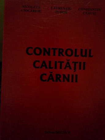 Controlul calitatii carnii