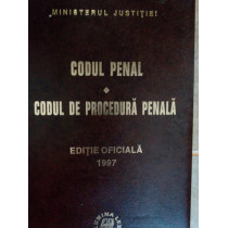 Codul penal. Codul de procedura penala