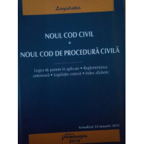 Noul cod civil, noul cod de procedura civila