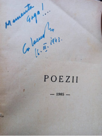 Poezii 1905 (semnata)