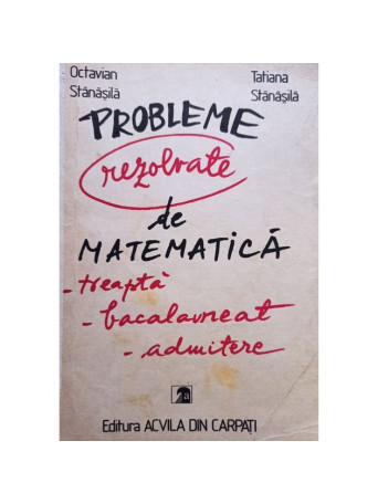 Probleme rezolvate de matematica