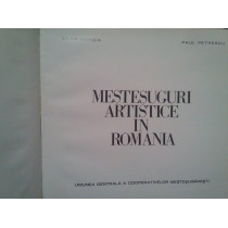 Mestesuguri artistice in Romania