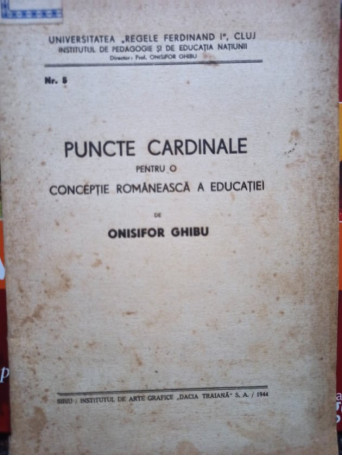 Puncte cardinale pentru o conceptie romaneasca a educatiei (semnata)