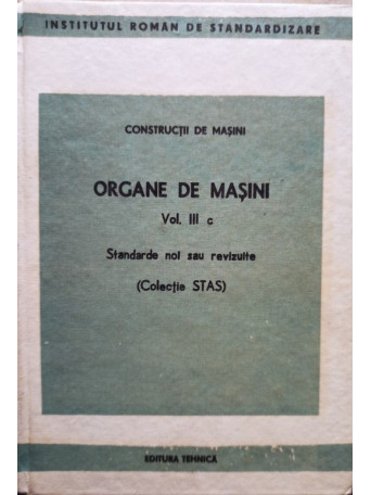 Organe de masini, vol. III c