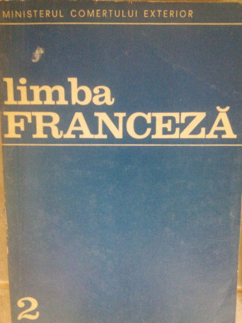 Limba franceza anul II