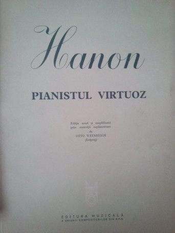 Hanon - Pianistul virtuoz