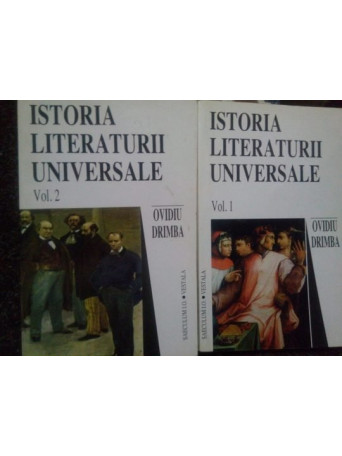 Istoria literaturii universale, 2 vol.