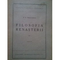 Filosofia renasterii, ed. II, vol. II