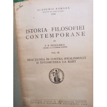 Istoria filosofiei contemporane, vol. III