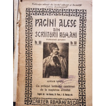 Pagini alese din scriitorii romani, nr. 168