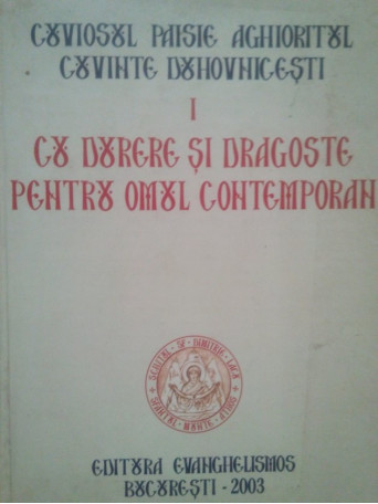 Cu durere si dragoste pentru omul contemporan