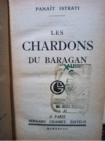 Les chardons du baragan