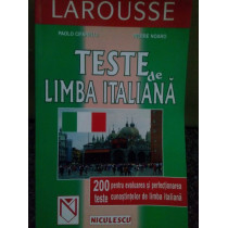 Teste de limba italiana