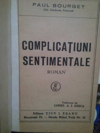 Complicatiuni sentimentale