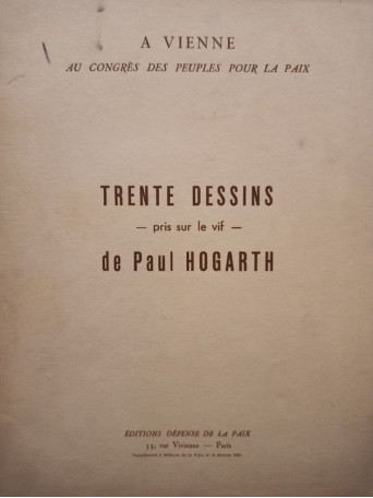 Paul Hogarth - Trente dessins pris sur le vif - 1953 - Brosata