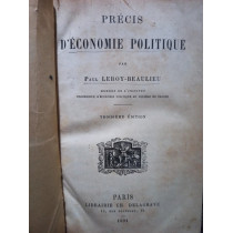 Precis d'economie politique