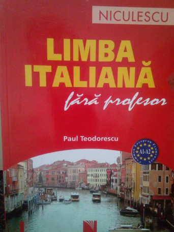 Limba italiana fara profesor