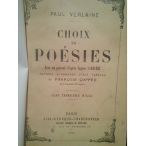 Choix de poesies