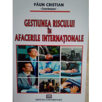 Gestiunea riscului in afacerile internationale