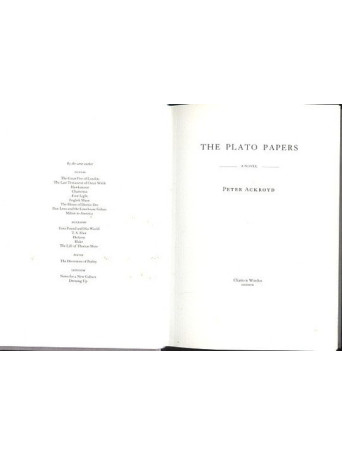 The Plato Papers