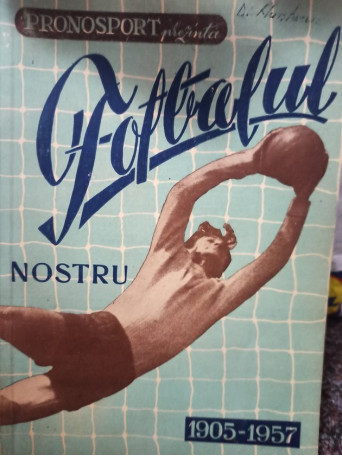 Fotbalul nostru 1905 1957