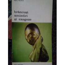 Brancusi amintiri si exegeze