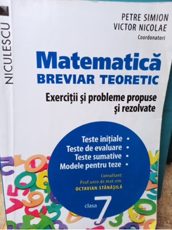 Matematica breviar teoretic, clasa a 7a