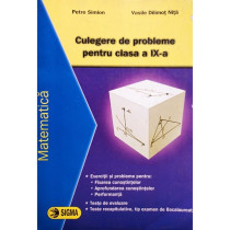 Matematica - Culegere de probleme pentru clasa a IXa