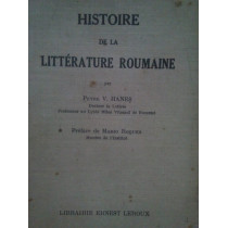 Histoire de la litterature roumaine