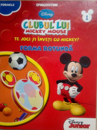 Te joci si inveti cu Mickey! Forma rotunda