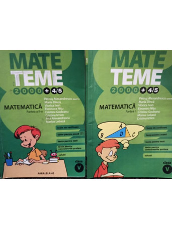 Matematica clasa a Va, 2 vol.