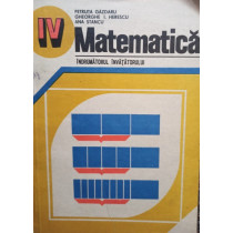 Matematica, clasa a IVa - Indrumatorul invatatorului