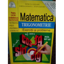 Matematica trigonometrie. Exercitii si probleme