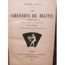 Les chansons de bilitis