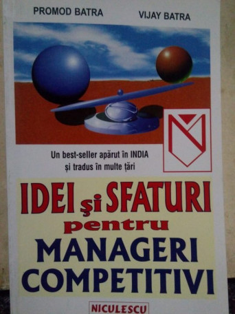 Idei si sfaturi pentru manageri competitivi