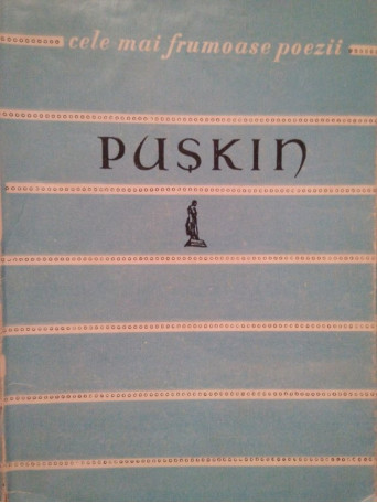 Puskin - Versuri - 1958 - Brosata