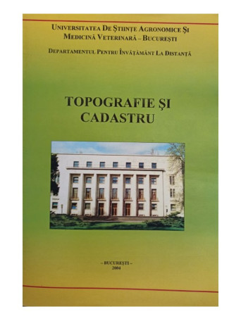 Topografie si cadastru