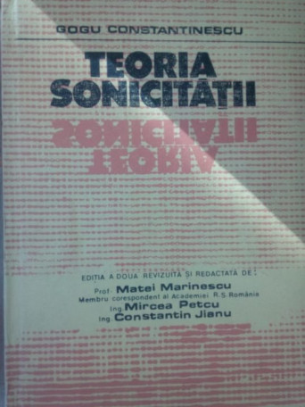 Teoria sonicitatii