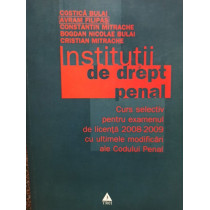 Institutii de drept penal