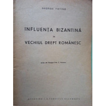 Influenta Bizantina in vechiul drept romanesc