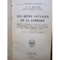 Les betes sauvages de la zambezie